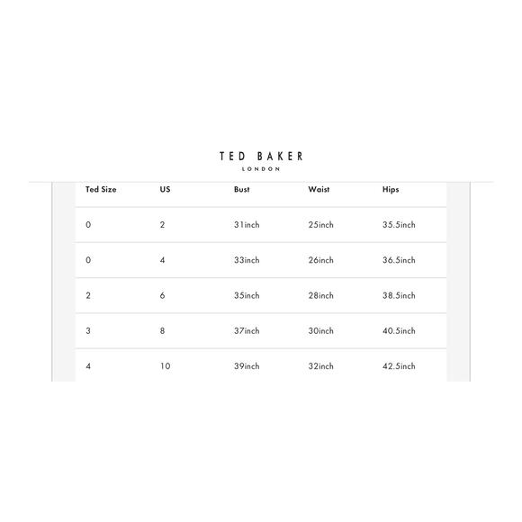 Ted Baker Flan Belted Long Sleeve Utility Romper Jumpsuit Navy Blue, Size 8 - Picture 11 of 11